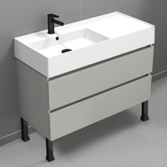 Bathroom Vanity Floor Standing Bathroom Vanity, Modern, 40